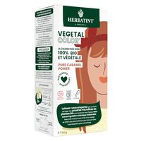 HERBATINT - Vegetal Color Bio 100 g - Coloration : Pure Caramel Power
