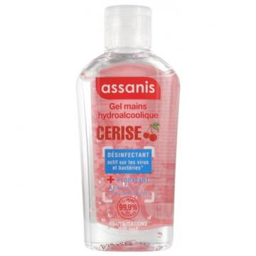 ASSANIS - Gel mains hydroalcoolique cerise 80ml