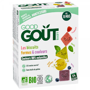 GOOD GOUT - BISCUIT formes & couleurs 80g