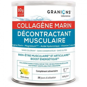 GRANIONS - Collagène Marin Décontractant Musculaire 300 g