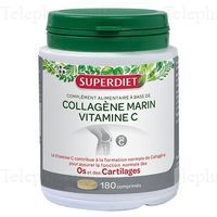 SUPERDIET Collagène Marin + Vit C Cpr B/180