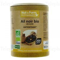 NAT&FORM ECO RESP Ail noir Bio Gél B/200