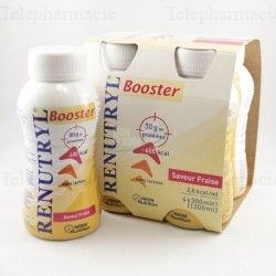 RENUTRYL BOOSTER Nutrim fraise 4Bout/300ml