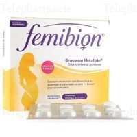 FEMIBION GROSSESSE METAFOLIN Cpr B/56