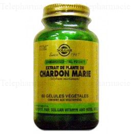 SOLGAR CHARDON MARIE - 60 gelules vegetales