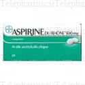 ASPIRINE 500MG RHONE CPR 20