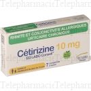 CETIRIZINE EG 10 mg, comprimé à sucer
