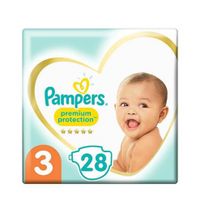 COUCH PAMPERS PREM PROT 3 6-10KG28