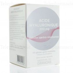GRANIONS Les essentiels - Acide hyaluronique boite de 60 gélules