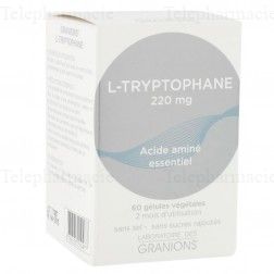 GRANIONS Les essentiels - L-tryptophane 220mg boîte de 60 gélules
