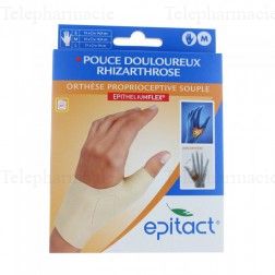 EPITACT Orth&egrave;se proprioceptive souple pouce gauche taille L