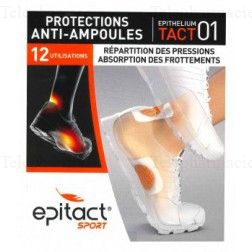 Sport Protections Anti-Ampoules EpitheliumTact Lot de 4 protections et 12 adhésifs