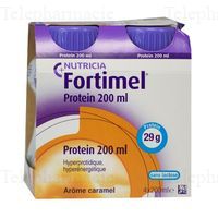 Fortimel Protein Arôme Caramel 4 x 200ml