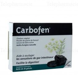 GIFRER Carbofen gaz intestinaux et digestion 30 gélules