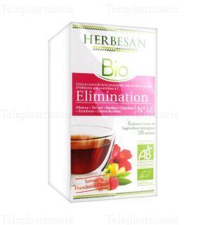 Infusion Elimination N°12 20 sachets