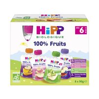 HIPP 100% FRUITS MULTIPACK 4