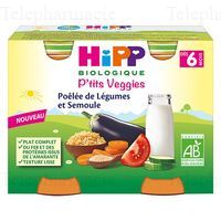 HIPP POELEE DE LEGUMES SEMOU
