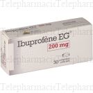 Ibuprofène eg 200 mg