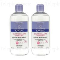 JONZAC - REACTIVE Eau micellaire 2X500ml