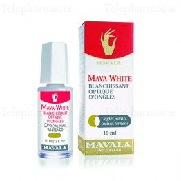Mava-white blanchissant optique d'ongles 10ml