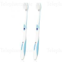 MERIDOL Brosse à dents Protection Gencives medium x2