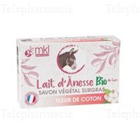 MKL Sav lait ânesse fleur coton 100g