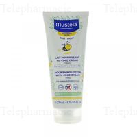 MUSTELA "Peau s&egrave;che" Lait Corps nourrissant au Cold Cream nutri-protecteur tube 200ml