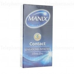 MANIX Contact plus - Pr&eacute;servatifs sensations intactes