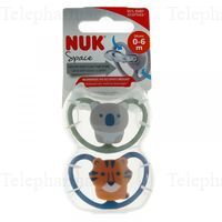 NUK SPACE SUCETTE 0-6M BALEI