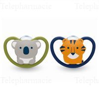 NUK SPACE SUCETTE 0-6M KOALA