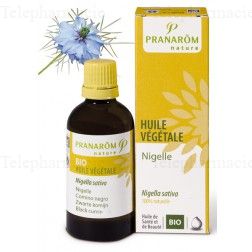 PRANAROM - Huile Végétale Nigelle Bio 50ml