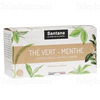SANTANE Thé vert Menthe 24Sach ref