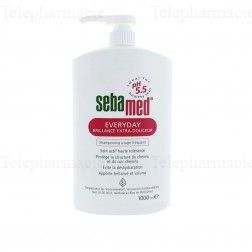 Sebamed everyday brillance extra douceur shampooing doux 1 l