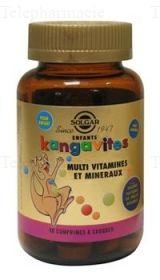 Kangavites Arôme fruits rouges - 60 comprimés
