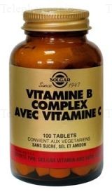 Vitamine B Complex avec vitamine C - 100 Comprimés