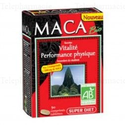 SUPERDIET Maca bio vitalité 90 gélules