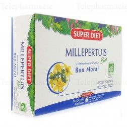 SUPERDIET Millepertuis bien-être 20 ampoules