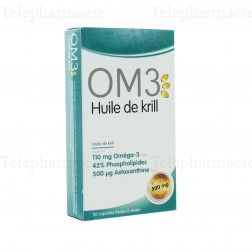 OM3 Krill 500mg 30 capsules