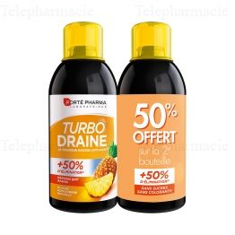 TURBODRAINE ANANAS BOUT 500ML DUO