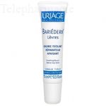 Bari&eacute;derm l&egrave;vres Baume isolant r&eacute;parateur apaisant - 15 ml