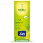 WELEDA DEODORANT CITRUS 100ML PROMO DUO