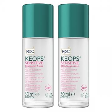 ROC - KEOPS SENSITIVE - Deodorant a bille 2x30ml