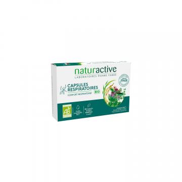 NATURACTIVE - Capsules Respiratoires Bio Confort respiratoire 30 capsules