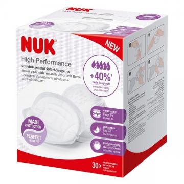 NUK - HIGHT PERFORMANCE Coussinet d'Allaitement Ultra Absorbant 30 unites