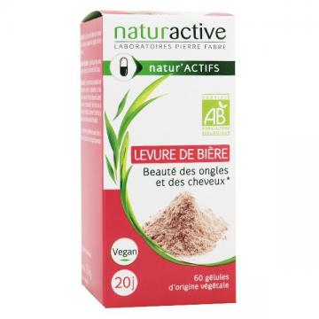 NATURACTIVE LEVURE DE BIERE BIO - 60 capsules vegetales