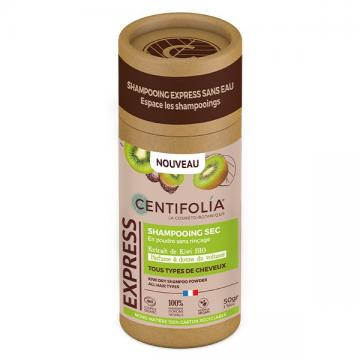 CENTIFOLIA - Shampooing sec sans rinçage bio kiwi 50 g