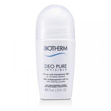 BIOTHERM - DEO PURE INVISIBLE roll-on anti-transpirant 48h 75ml