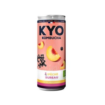 KYO - Kombucha - Pêche et baies de sureau Bio 33cl