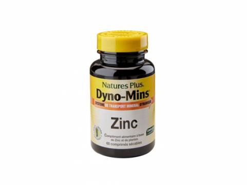 NATURESPLUS - DYNO-MINS - Zinc 30 comprimés