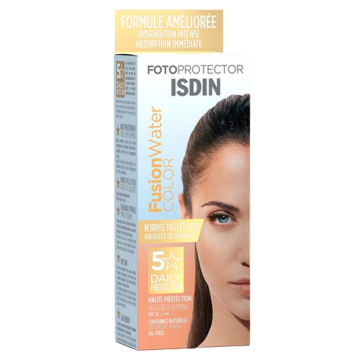 ISDIN FUSION WATER COLOR - Fluide solaire teinte SPF50+50ml
